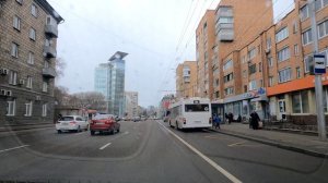 ул. Ленина ул. Копылова г. Красноярск март 2024г.