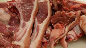 Шашлык из корейки баранины