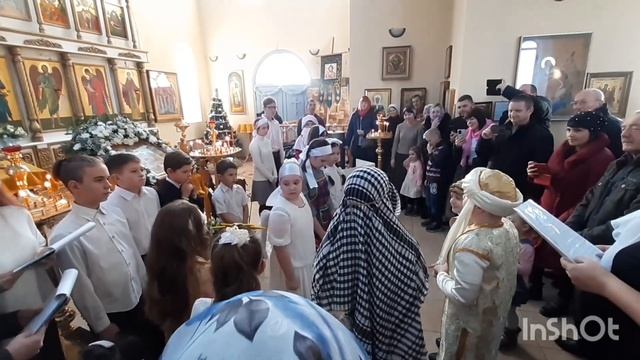 08.01.2023 Рождественское представление. Воскресная школа прихода храма новомучеников Кубанских. смотреть онлайн
