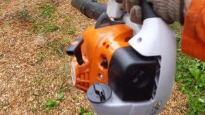 Воздуходувка бензиновая Stihl помогает нам не только в уборке