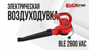 Садовая воздуходувка / Садовый пылесос EVOline BLE 2600 VAC