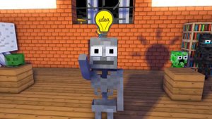 Monster School : RIP Wither Skeleton - Minecraft Animation