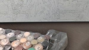 ХОББИ  ВЛОГ№29Новая картина по номерам/крашу картину по номерам/Санкт Петербург