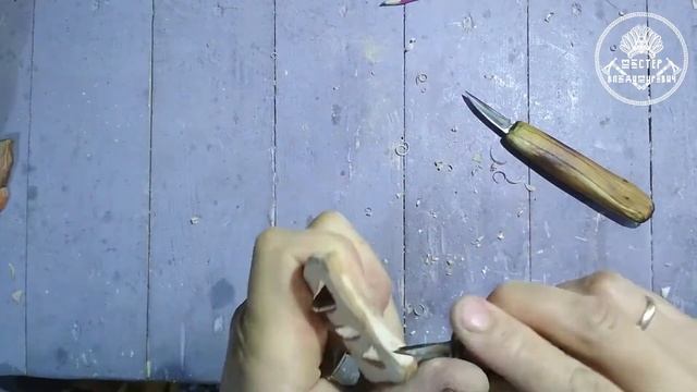Деревянная заколка своими руками за пол часа