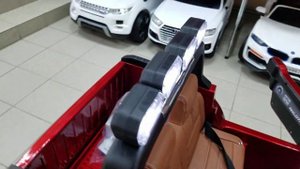 Детский электромобиль Ford Ranger F650. Обзор. Характеристики.