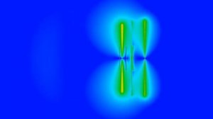 Работа антенны 3+3el RA6FOO на частоте 145 МГц