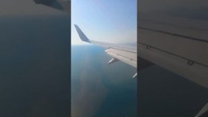 Посадка самолёта Аэропорт Сочи. Landing of the plane at the Sochi airport