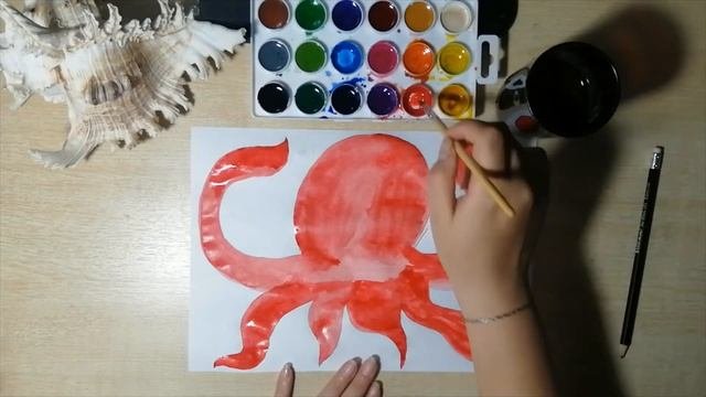Мастер класс.Осьминог.