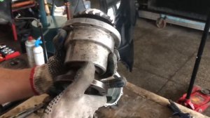 W639 дефектовка переднего редуктора