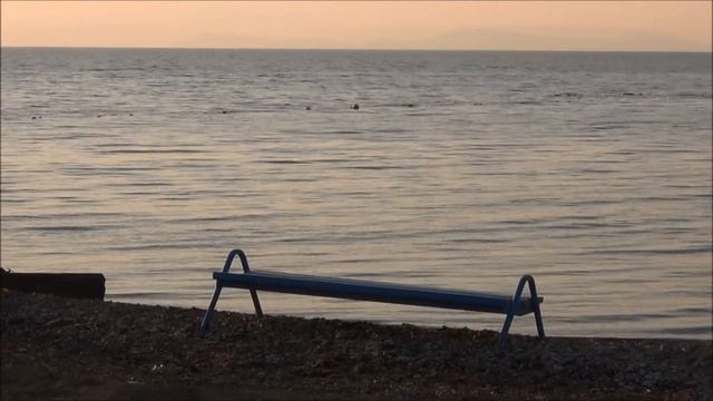 Владивосток. Кинозарисовка. Осенний вечер у моря. "Чайка" 17.10.2013