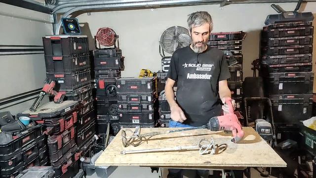 Mieszarka akumulatorowa do zapraw Yato Yt-82881 смотреть онлайн