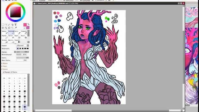 Ava's Demon: Nevy [SPEEDPAINT] смотреть онлайн