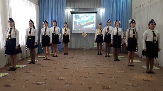 МБОУ:Мокро-Соленовскпя ООШ Отряд ЮИД 