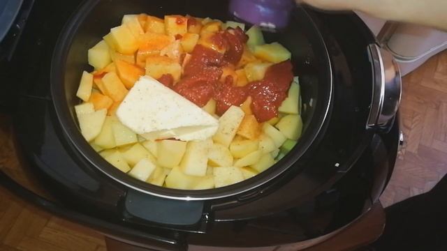 Тушеная картошка с мясом в мультиварке 2 рецепт смотреть онлайн