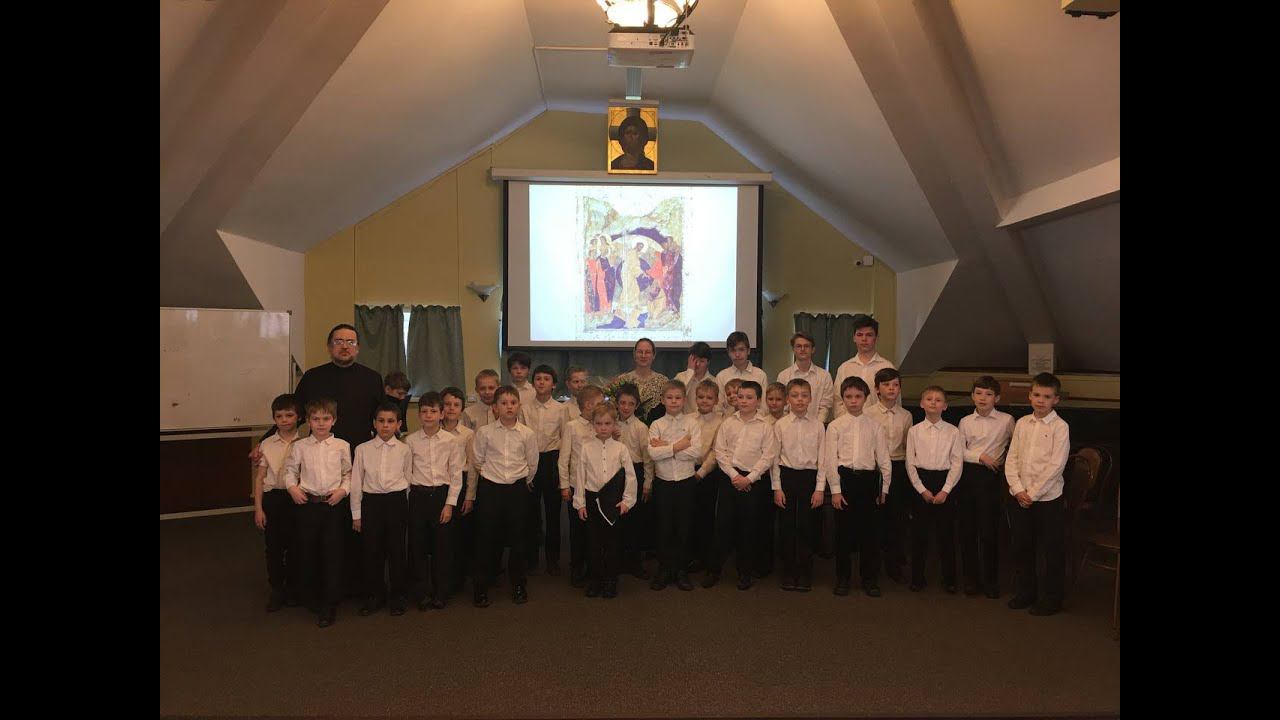 Великопостный концерт древнерусских песнопений смотреть онлайн