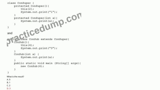 [Aug, 2022] Practicedump 1Z0-819 PDF Dumps and 1Z0-819 Exam Questions (102-117) смотреть онлайн