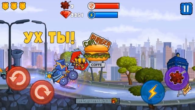 КТО СИЛЬНЕЕ в ИГРЕ CAR EATS CAR 3 - ПРОХОЖДЕНИЕ игры МАШИНА ЕСТ МАШИНУ (19) смотреть онлайн