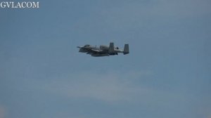 10 X USAF A-10C Thunderbolt II departure Thessaloniki Airport