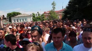 Стихийный митинг в Пугачеве Саратовской области