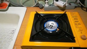 Тест редуктора GOK 61-V500 с газовой плиткой Tramp TRG-006.