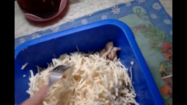 НЕВЕРОЯТНО-ВКУСНЫЙ САЛАТ "ЧУНГА-ЧАНГА" с курицей,ананасами,плавленным сыром.Необычный и лёгкий!