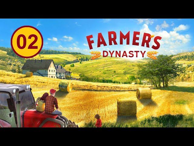 Farmer's Dynasty (02) - Комбайн, курятник. Все строения фермы.