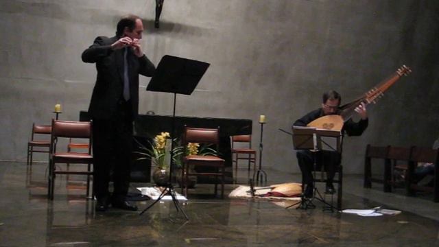 Traverso (flauta barroca, baroque flute) e Teorba (theorbo) смотреть онлайн