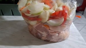 ПП.!!!Супер быстрый обед в рукаве! Куриные бёдрышки с цветной капустой.(Подготовка 8-10 минут)