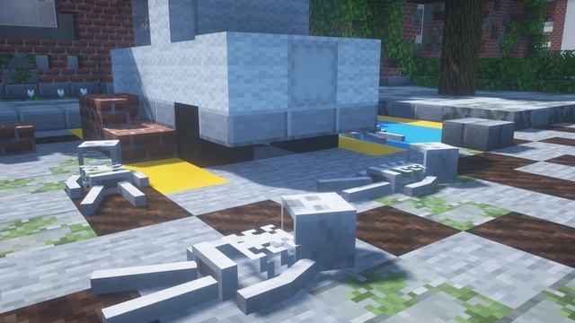 I made a Minecraft zombie apocalypse map смотреть онлайн