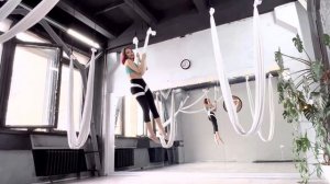 Акробатика на гамаке. Одна связочка для всех: от новеньких до продвинутых