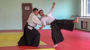 Айкидо тренировка Алматы - Корнев Виталий
