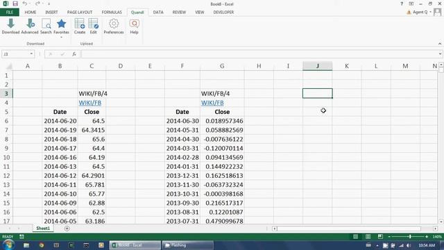 Advanced Download Options using the Quandl Excel Add-In смотреть онлайн