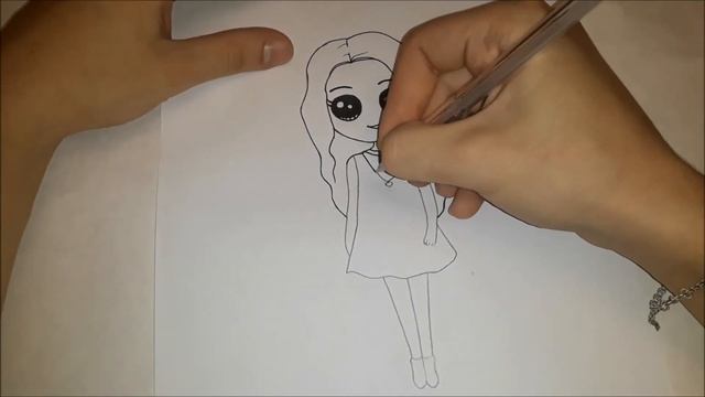 Как рисовать ДЕВОЧКУ?