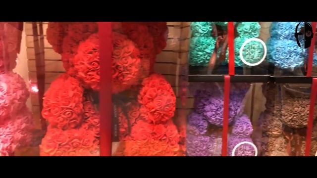 Мишки из роз. Подарок девушке, жене, сестре, ребёнку, коллеге. смотреть онлайн