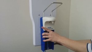 MDS-1000 видео обзор локтевого дозатора для антисептика и мыла