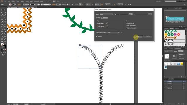 Illustrator Dersleri 39 - Illustrator Brush Fırça Yapımı смотреть онлайн