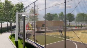 Детская площадка в пос. Лисий Нос