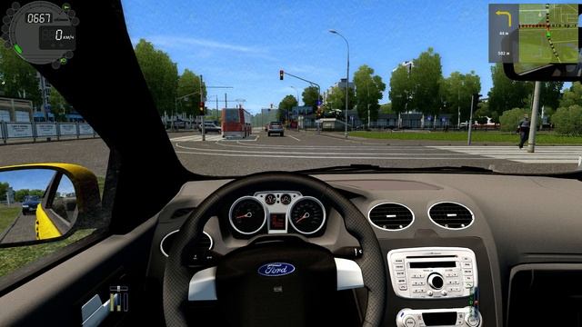 City Car Driving 1.5.7 Ford Focus смотреть онлайн