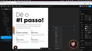 FIGMA para o Framer em segundos! / Tutorial Importando Figma para o Framer / Curso de Framer grátis