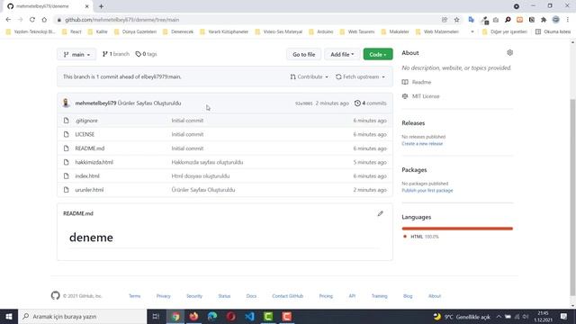 Github Fork Nedir? - Github Arama Yapma ve Forklama! смотреть онлайн