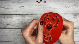 Как сделать брошь скорпион из бисера и кристаллов | DIY | brooch scorpion