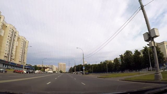 Москва - Самая ДЛИННАЯ улица в Москве - 22.5 км! Поездка на машине!
