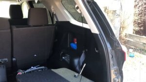 Toyota Fortuner - снимаем третий ряд сидений