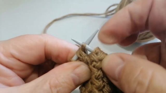 Вязание спицами. Красивый плотный рисунок для вязания пледа, пальто или кардигана. смотреть онлайн