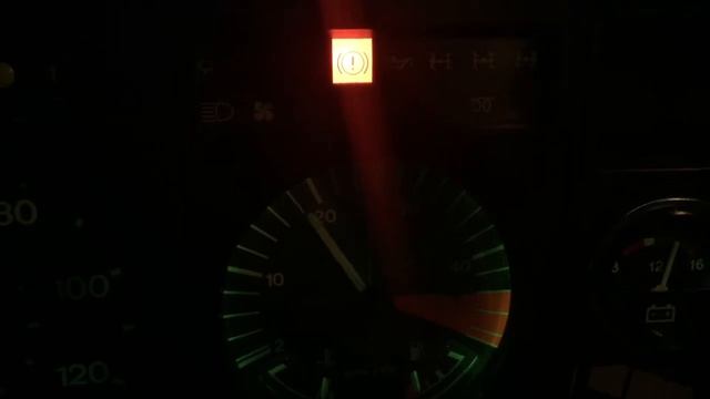 Volkswagen LT установка тахометра загорается лампа давления масла
