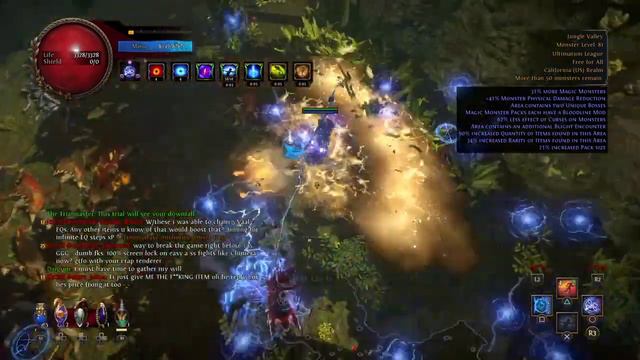 POE-PS4 Path of Exile 3.14 ハイエロBLアクメ爺でのんびり呑みながら