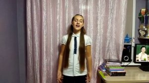 С днем учителя, кавер песни в исполнении Истягиной Кристины