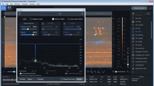 Устранение гула в программе iZotope RX + удаление шума ветра