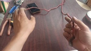 Силовой медный провод от аккумулятора до стартера, генератора на мазду626. Запчасти авто электрика