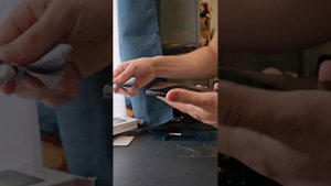 Наклейка оригинальной пленки Samsung на экран Samsung galaxy s23 ultra